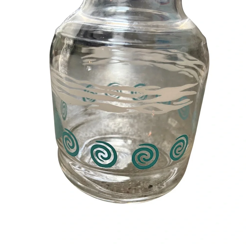 Vintage: Federal‎ Glass • Marine Pattern Juice Carafe